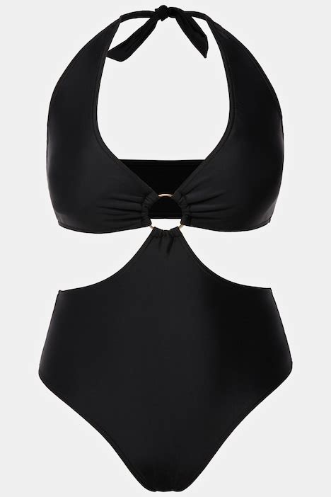 Maillot de bain à ornements et à découpes GUCCI pour femme.